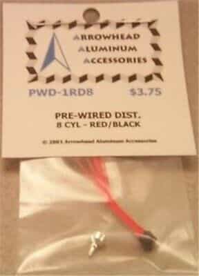 Pre-Wired Distributor ~ 8 Cyl. (Red/Black)