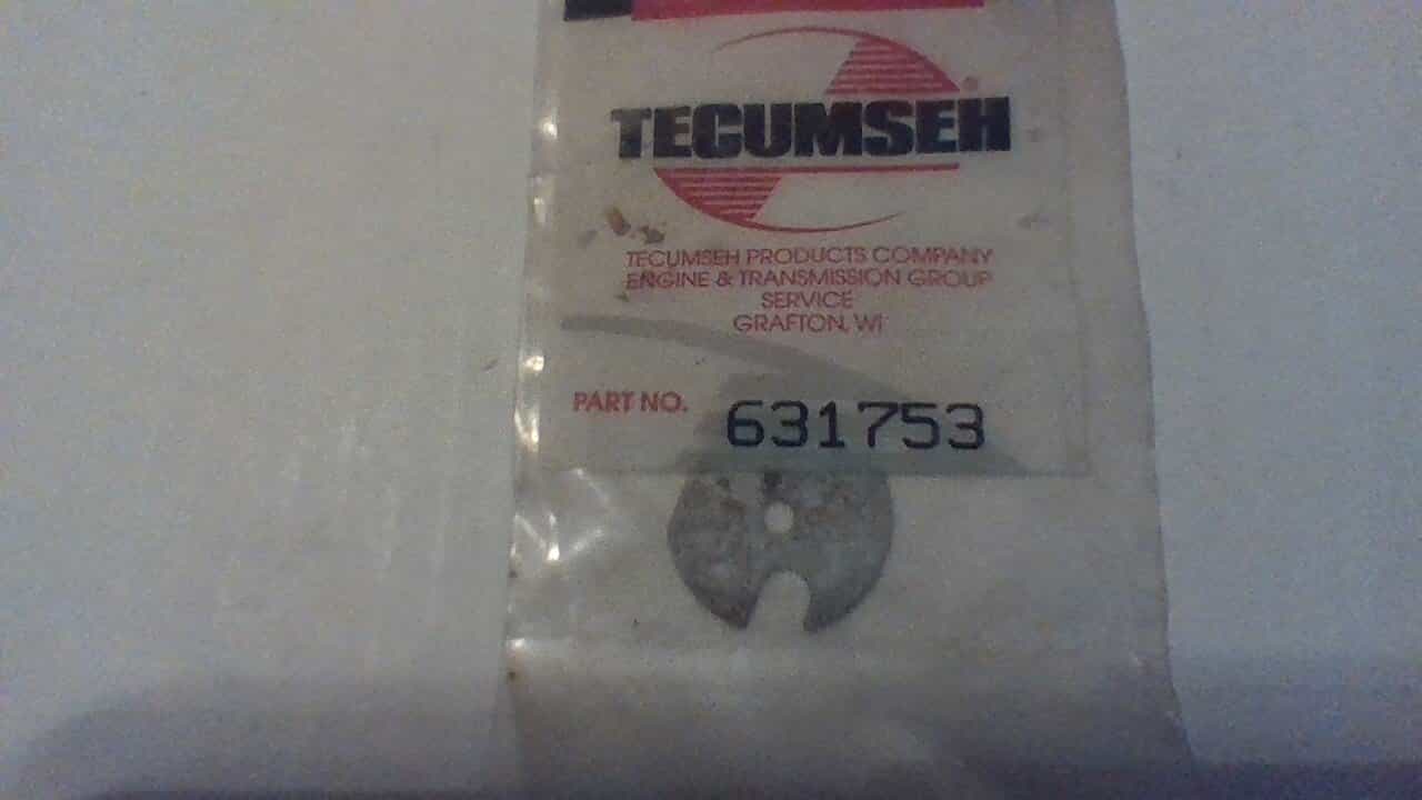 Tecumseh 631753 shutter OEM