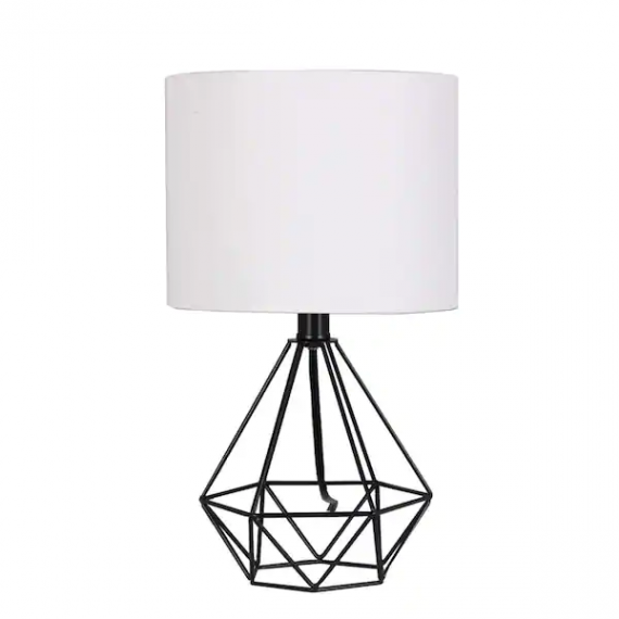 hampton-bay-af48766-willet-15-5-in-black-cage-accent-table-lamp