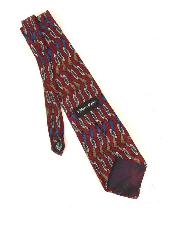 william-marks-red-handmade-tie-geo-print-100-silk-58-in