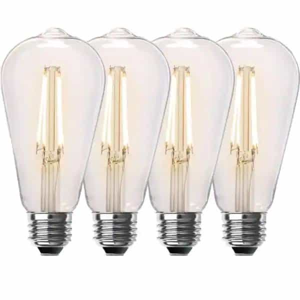 Feit Electric ST1960/CL927CAHDRP/4 60Watt Equivalent ST19 Dimmable