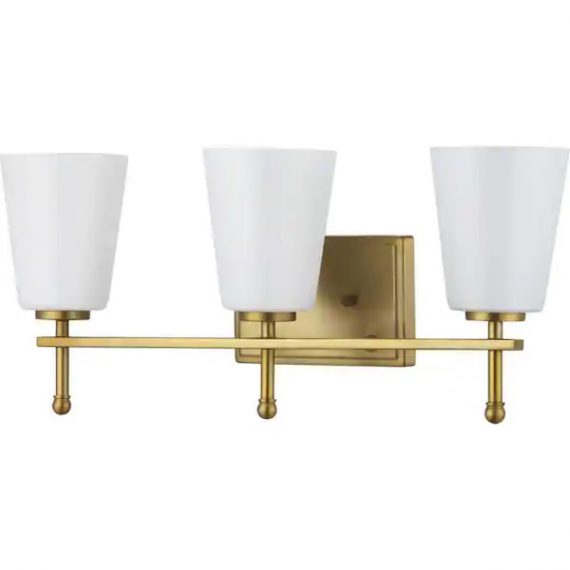progress-lighting-p300352-189-glenville-7-3-in-3-light-satin-brass-vanity-light-with-etched-white-glass-shades