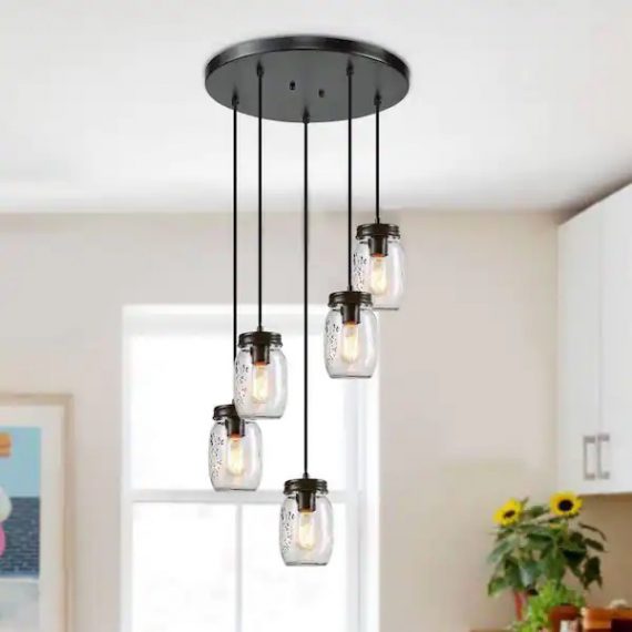 lnc-a03224-zook-diy-farmhouse-chandelier-5-light-bronze-adjustable-diy-mason-jar-light-cluster-glass-pendant-light