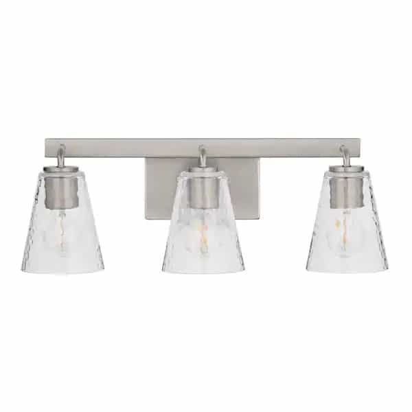Home Decorators Collection 4000203962 Westbrook 3Light Brushed Nickel