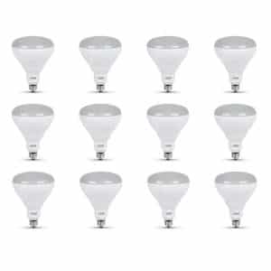 Feit Electric BR40DM/927CA/12 65-Watt Equivalent BR40 Dimmable CEC Title 20 Energy Star 90+ CRI Flood LED Light Bulb, Soft White 2700K (12-Pack)