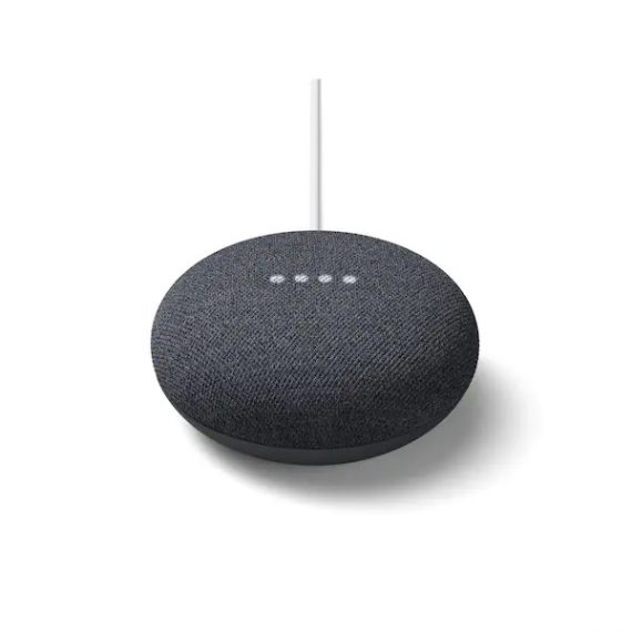 google-ga00781-us-nest-mini-2nd-gen-smart-home-speaker-with-google-assistant-charcoal