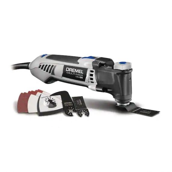 dremel-mm35-01-multi-max-mm35-3-5-amp-variable-speed-corded-oscillating-multi-tool-kit-with-12-accessories-and-storage-bag