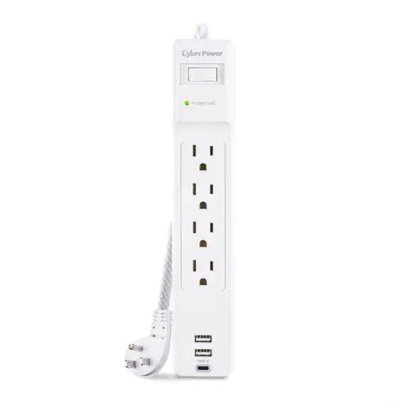 cyberpower-p405uc-5-ft-2-usb-a-1-usb-c-1500j-4-outlet-surge-protector