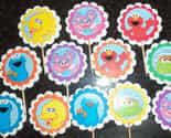 sesame-street-birthday-party-muppets-12-cupcake-toppers-triple-layered
