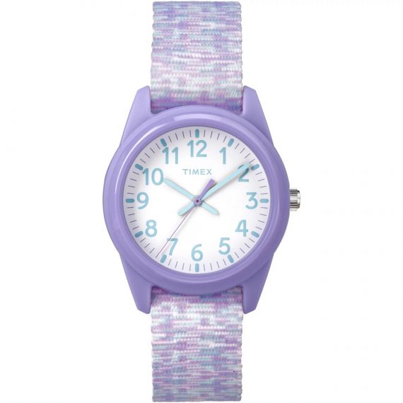 timex-time-machines-tw7c122009j-kids-purple-space-dye-32mm-analog-watch-elastic-fabric-strap