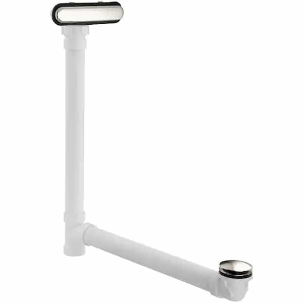 KOHLER K-7272-SN Clearflo Slotted Overflow Bath Drain in Polished Nickel