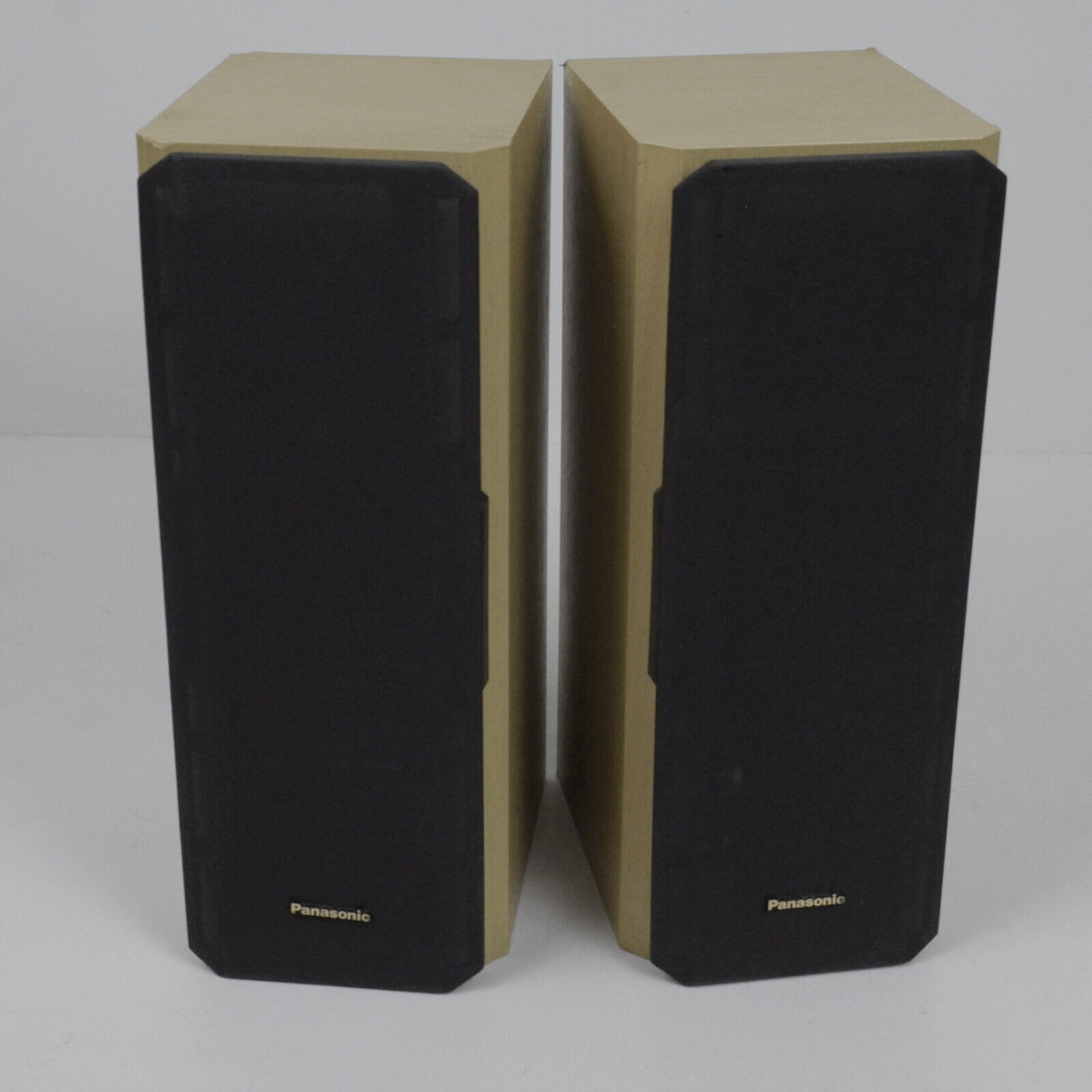 Panasonic SB-AFC20 Simulated Wood Grain Bookshelf Speaker 2pc Set