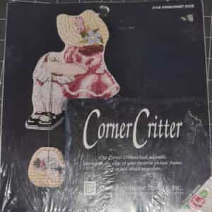 Sunbonnet Susie Cross Stitch Kit Designs for the Needle 8108 NIP Corner Critter