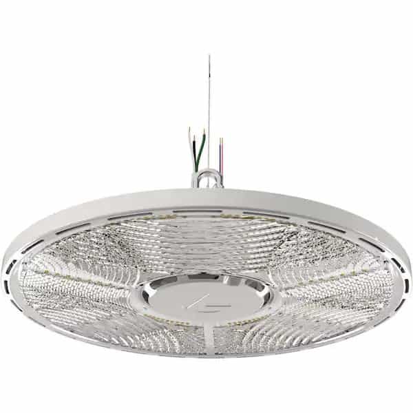 Lithonia Lighting CPRB ALO14 UVOLT SWW9 80CRI DWH Contractor Select CPRB 400-Watt Equivalent Integrated LED White High Bay Light Fixture, Switchable CCT