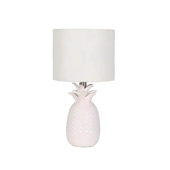 simplee-adesso-sl1163-02-pineapple-17-in-glossy-white-finish-table-lamp