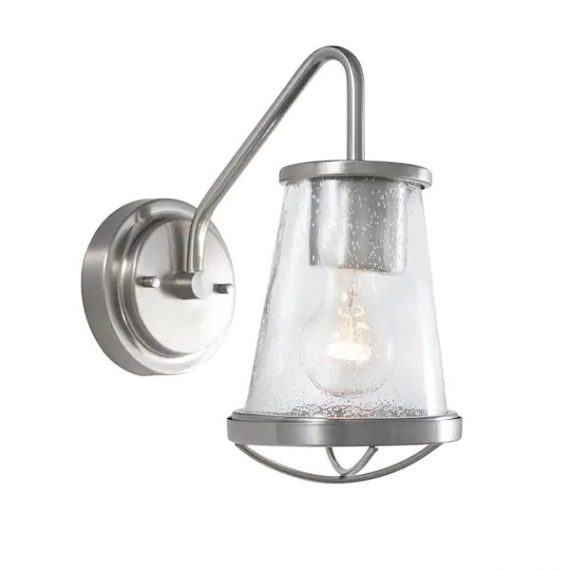 home-decorators-collection-hb2627-35-georgina-5-75-in-1-light-brushed-nickel-industrial-wall-mount-sconce-light-with-clear-seeded-glass-shade