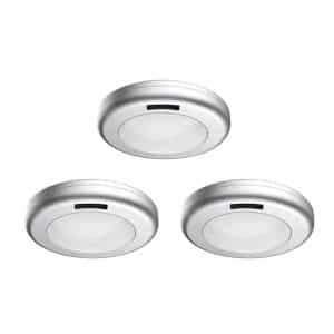 Commercial Electric PKL004IS3-UL 3-Light LED Puck Light Kit
