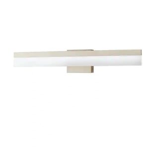 Hampton Bay 21191 Eldridge 24 in. 1-Light Brushed Nickel LED Bathroom Vanity Light Bar