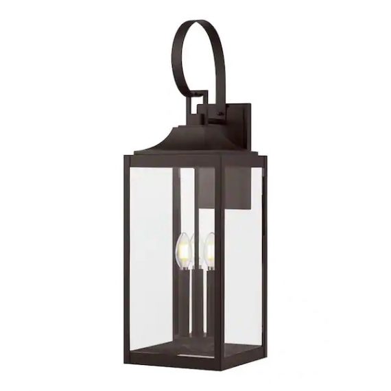 home-decorators-collection-ksz1603al-01-br-havenridge-3-light-espresso-bronze-hardwired-outdoor-wall-lantern-sconce-with-clear-glass-1-pack