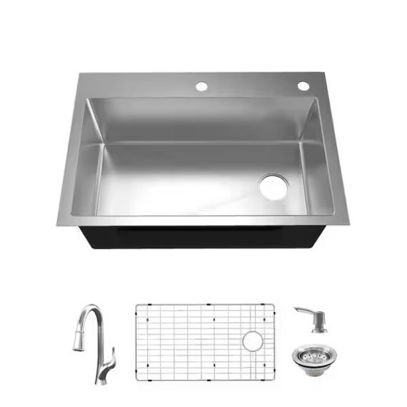 glacier-bay-fsdr3022e1pa1-all-in-one-tight-radius-drop-in-undermount-18g-stainless-steel-30-in-single-bowl-kitchen-sink-with-pull-down-faucet