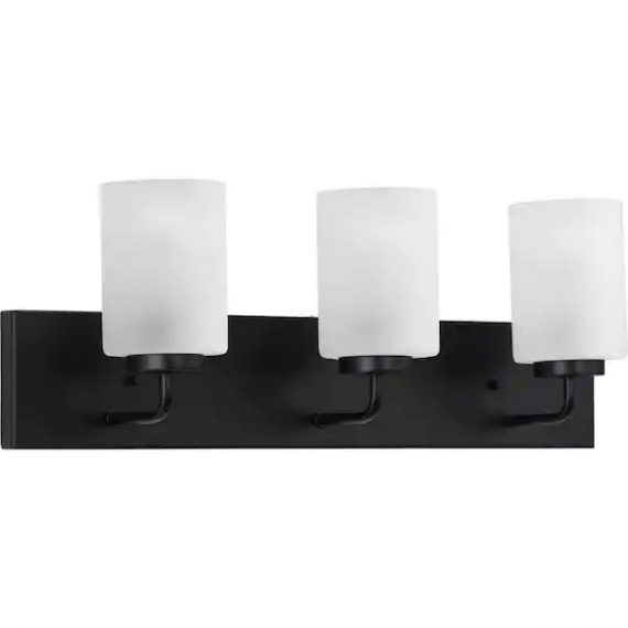 progress-lighting-p300329-031-merry-collection-24-in-3-light-matte-black-etched-glass-transitional-bathroom-vanity-light