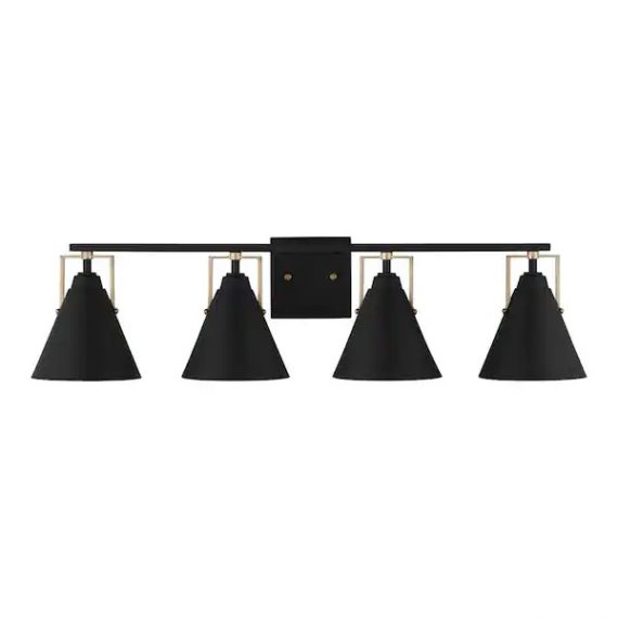 home-decorators-collection-4000304-848-insdale-4-light-matte-black-modern-bathroom-vanity-with-satin-brass-accents