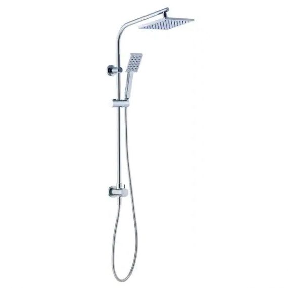 glacier-bay-1002-774-598-modern-wall-bar-shower-kit-1-spray-8-in-square-rain-shower-head-with-hand-shower-in-chrome-valve-not-included