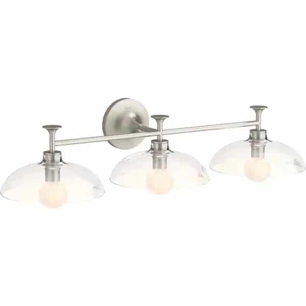 KOHLER 31770SC03BNL Tone 3 Light Brushed Nickel Indoor Bathroom
