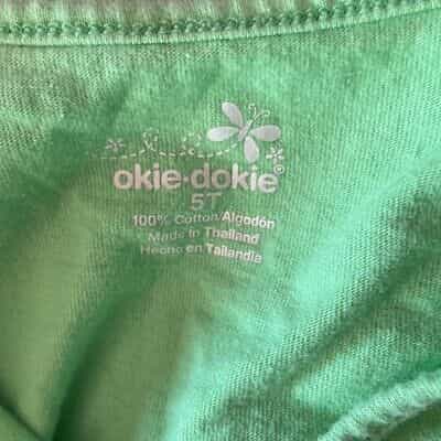 okie-dokie-spring-green-sleeveless-top-size-5