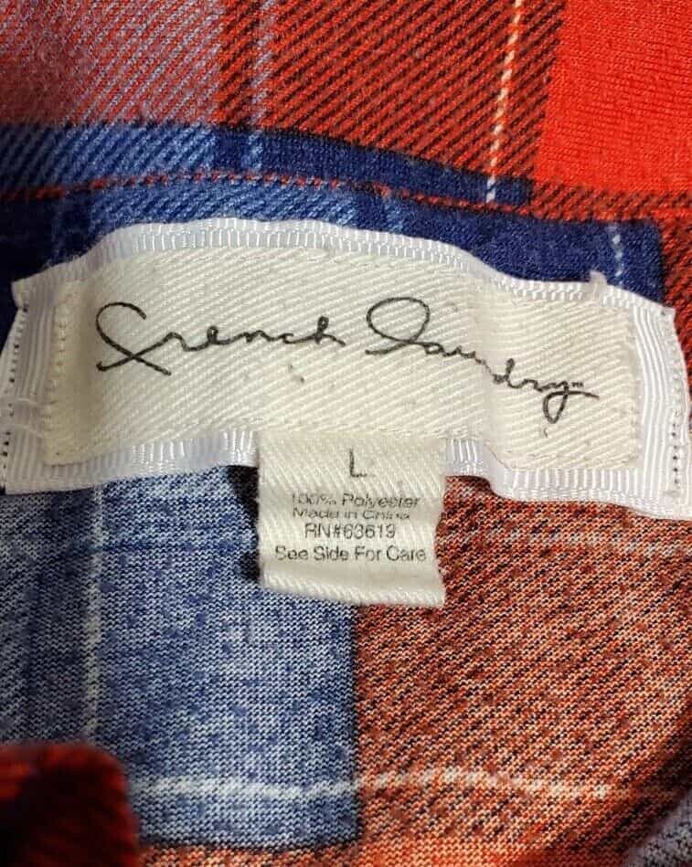 french-laundry-plaid-brushed-flannel-shirt-sz-l-3-4-sleeve