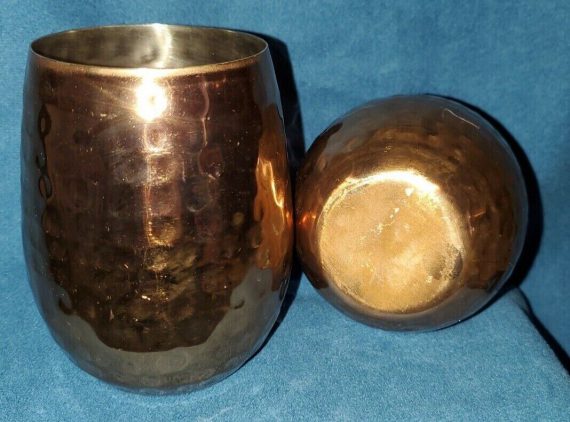 hammered-copper-color-mugs-vintage-moscow-mule-stemless-wine
