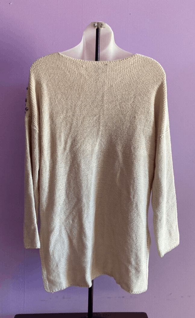 hot-delicious-beige-long-sleeve-silver-embellishments-size-s-m