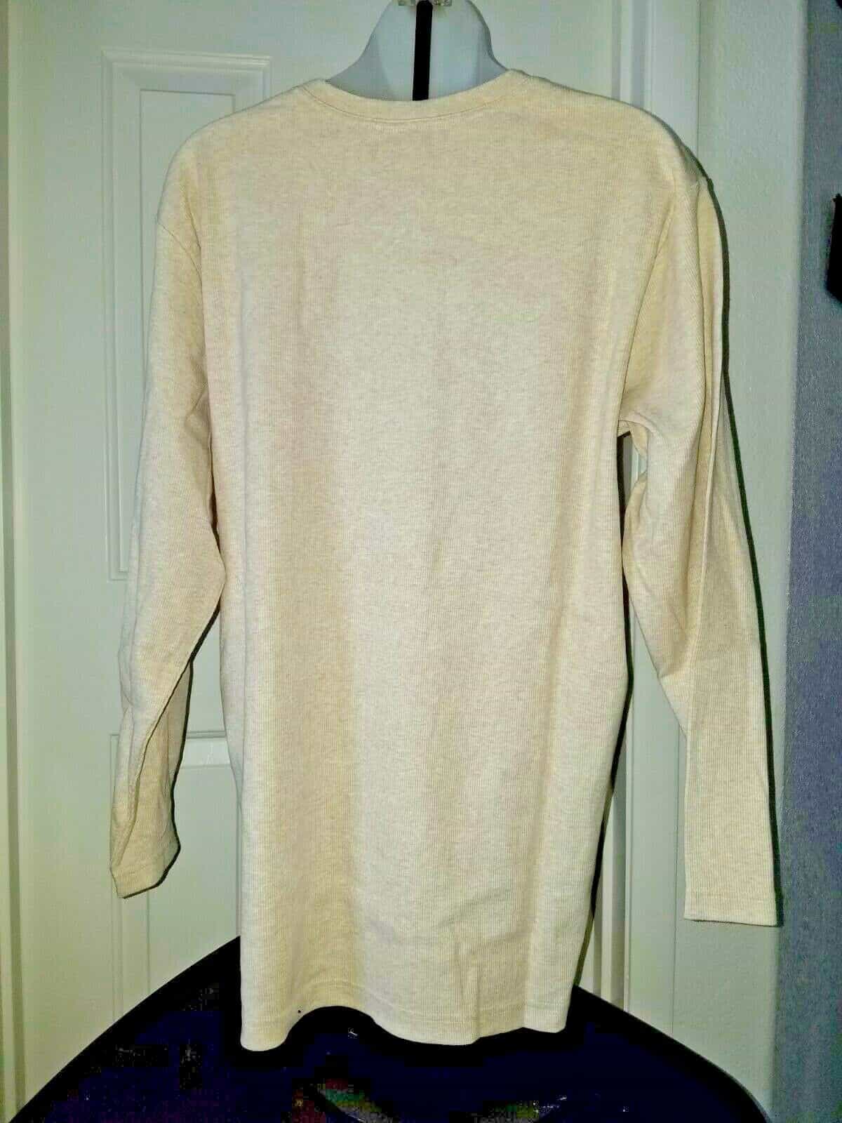 denim-co-ribbed-crew-neck-long-sleeve-blouse-oatmeal-size-small