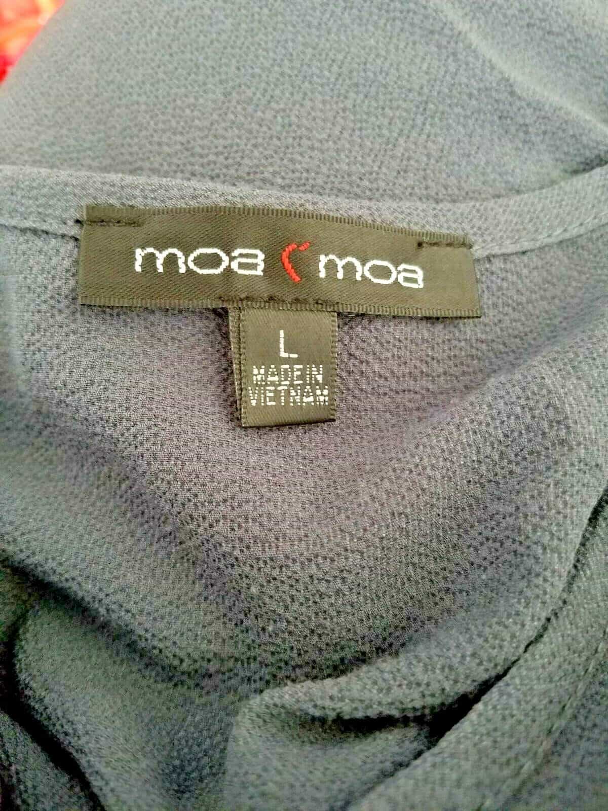 moa-moa-gray-long-sleeve-blouse-size-large