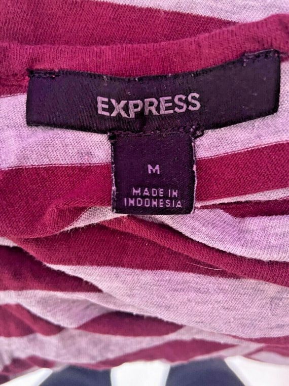 express-gray-burgundy-tank-top-size-m