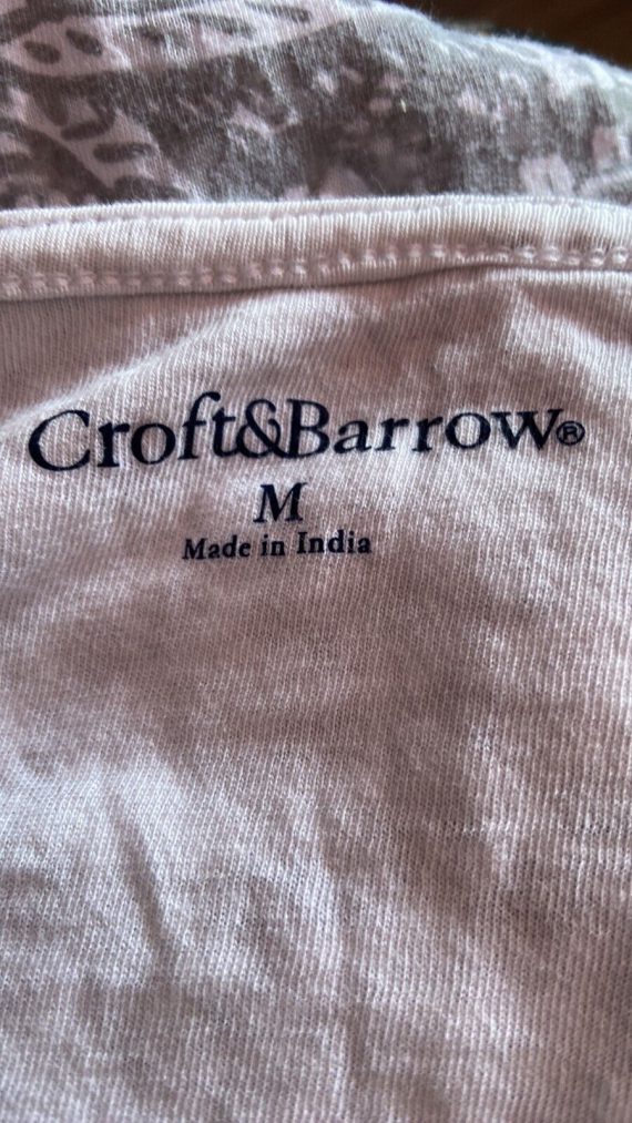 croft-barrow-gray-paisley-top-size-medium