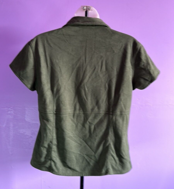 kathy-ireland-microsuede-button-down-blouse-green-size-medium