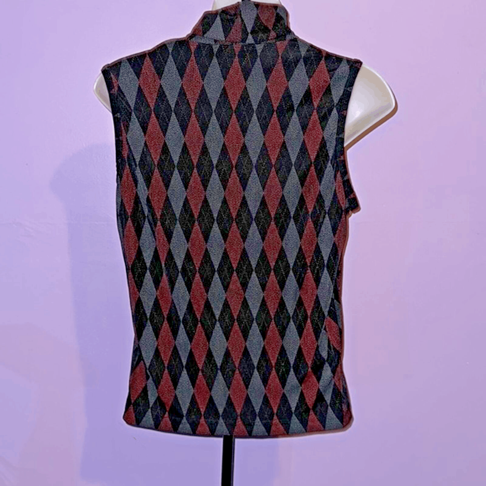 no-boundaries-juniors-sleeveless-stretchy-turtleneck-size-xl