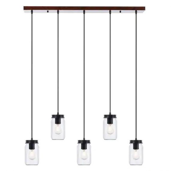 merra-hcf-1627-05-bnhd-1-5-light-walnut-mason-jar-pendant-with-adjustable-hanging-chain