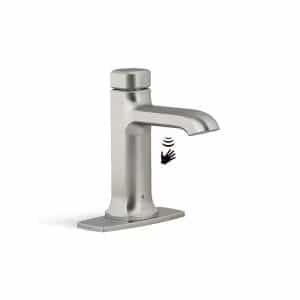 KOHLER K-R26583-4D-BN Numista Single-Handle Single Hole Bathroom Faucet in Vibrant Brushed Nickel