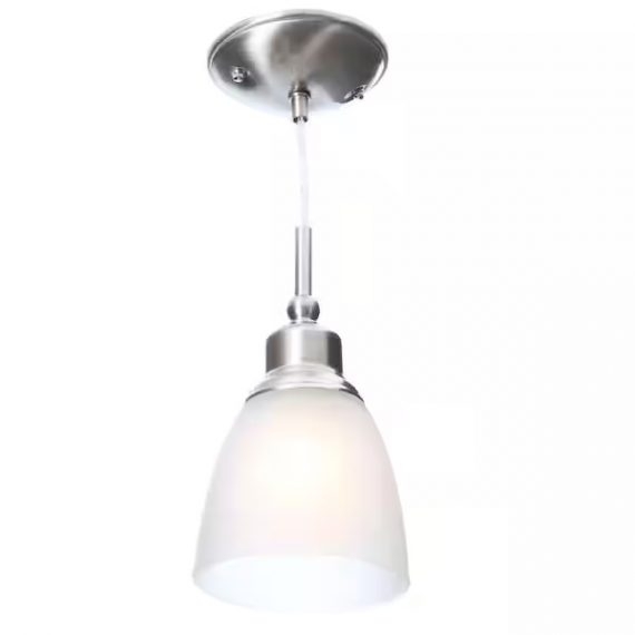 hampton-bay-hbv8991-bn-riverbrook-1-light-brushed-nickel-mini-pendant-with-frosted-white-glass-shade-3-pack