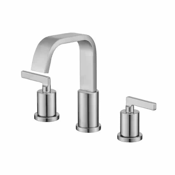LUXIER WSP04TB Contemporary 8 in. Widespread 2Handle Bathroom Faucet