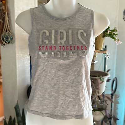 Athletic Works Gray Tank Top Size 7/8