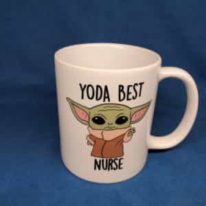 Baby Yoda orca coatings coffee mug Yoda Best Nurse