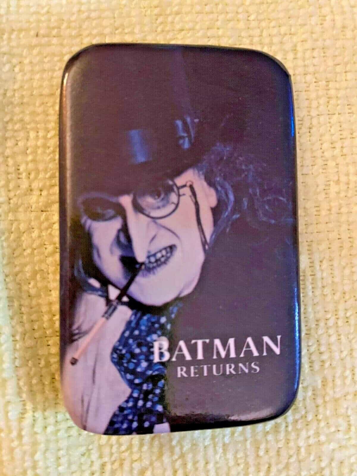 Batman Returns Penguin Movie Collector Button