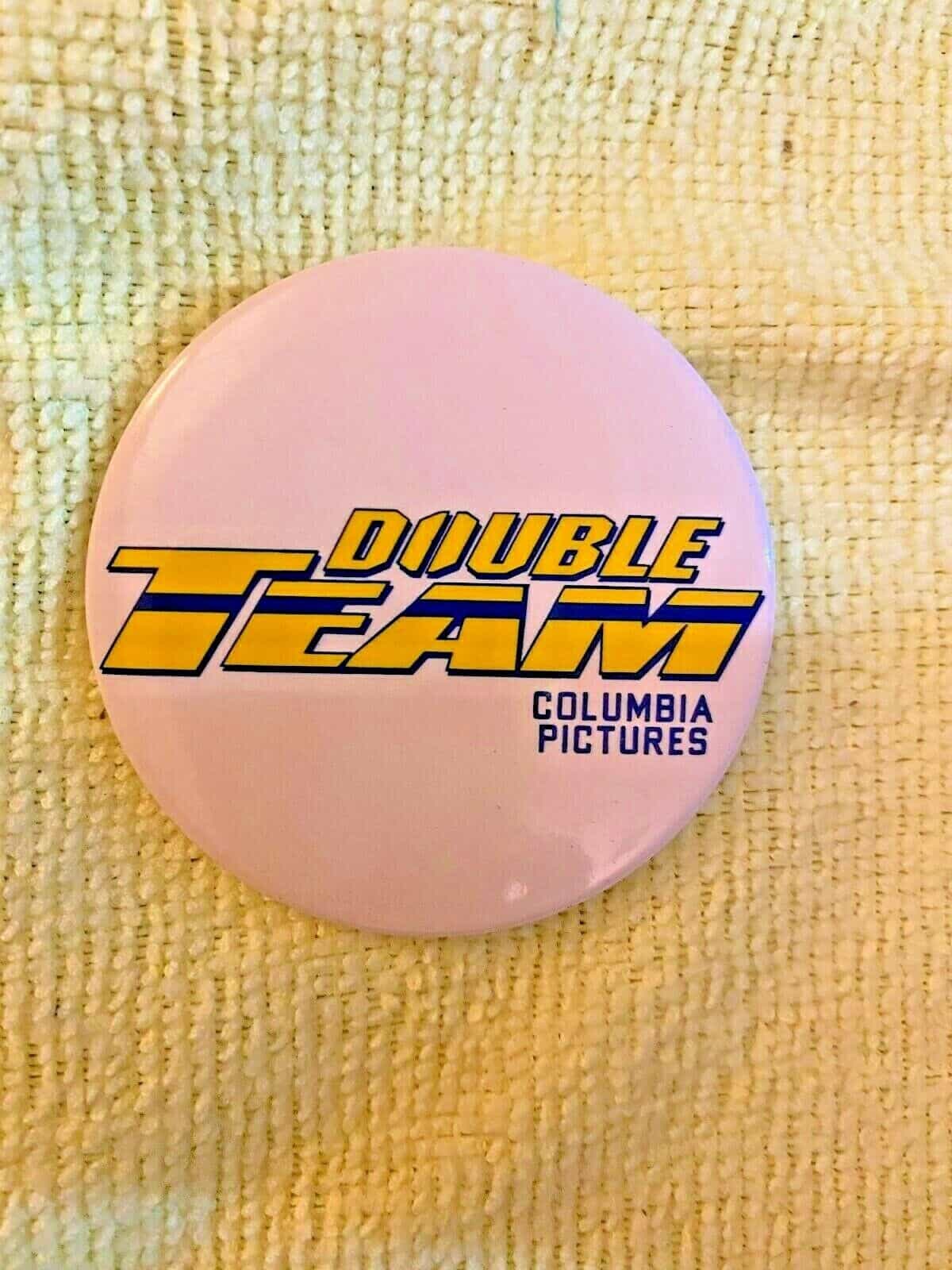 Double Team by Columbia Pictures Movie Collector Button