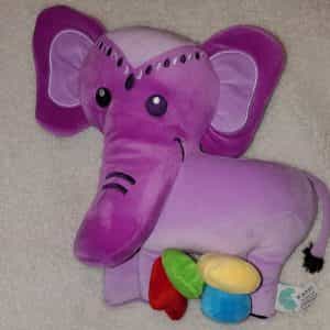 Generation Mindful Montessori Toy Violet Elephant SnuggleBuddies Emotions Plush 