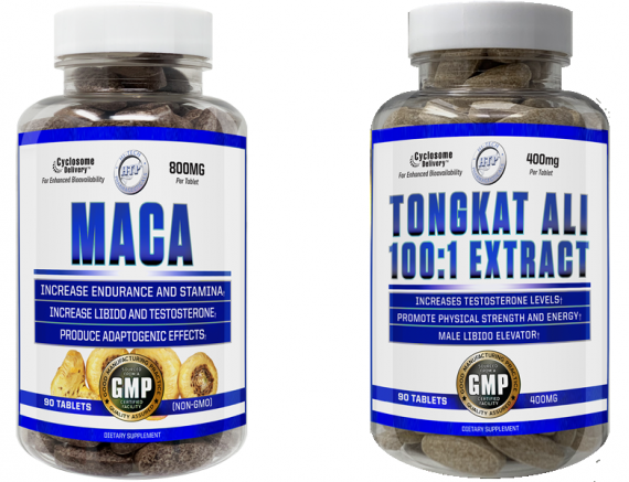 Hi-Tech Pharmaceuticals MACA Tong Ali, Endurance, Libido Stack for Mens Health