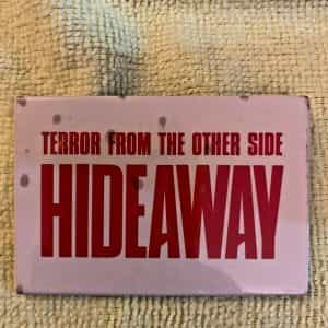 Hideaway The Movie Collector Button