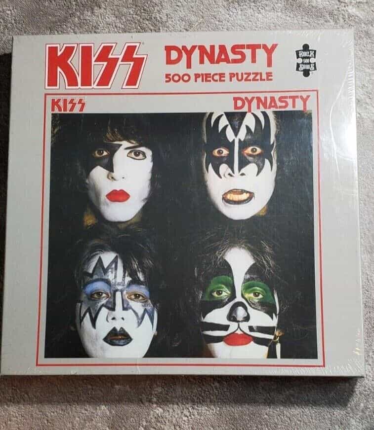 Kiss Dynasty 500 Piece Puzzle In Original Packaging Rock Saws